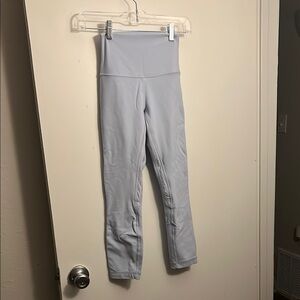 Light Gray High-Waisted Leggings